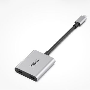 XREAL Hub, Power and Play Adapter, Power Your AR Glasses While Charging Your ...